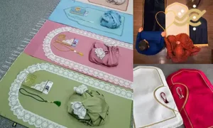 کشورهای مقصد و سلایق مختلف ، شراء سجادة الصلاة مع غطاء الصلاة